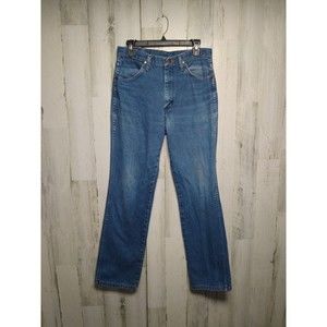 Wrangler 936 Cowboy Cut Rigid Slim Fit Jeans 33x32 (31x30 Actual)